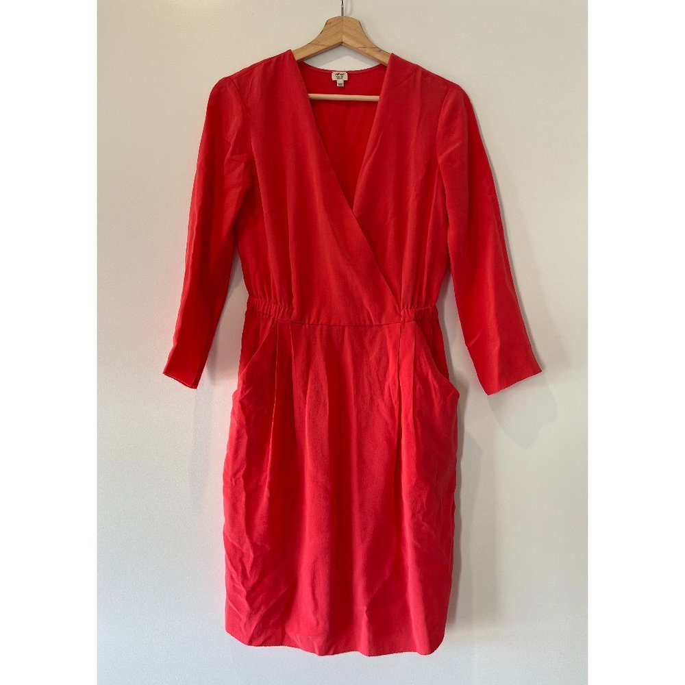 Aritzia Wildred Pure Silk Pink Dress